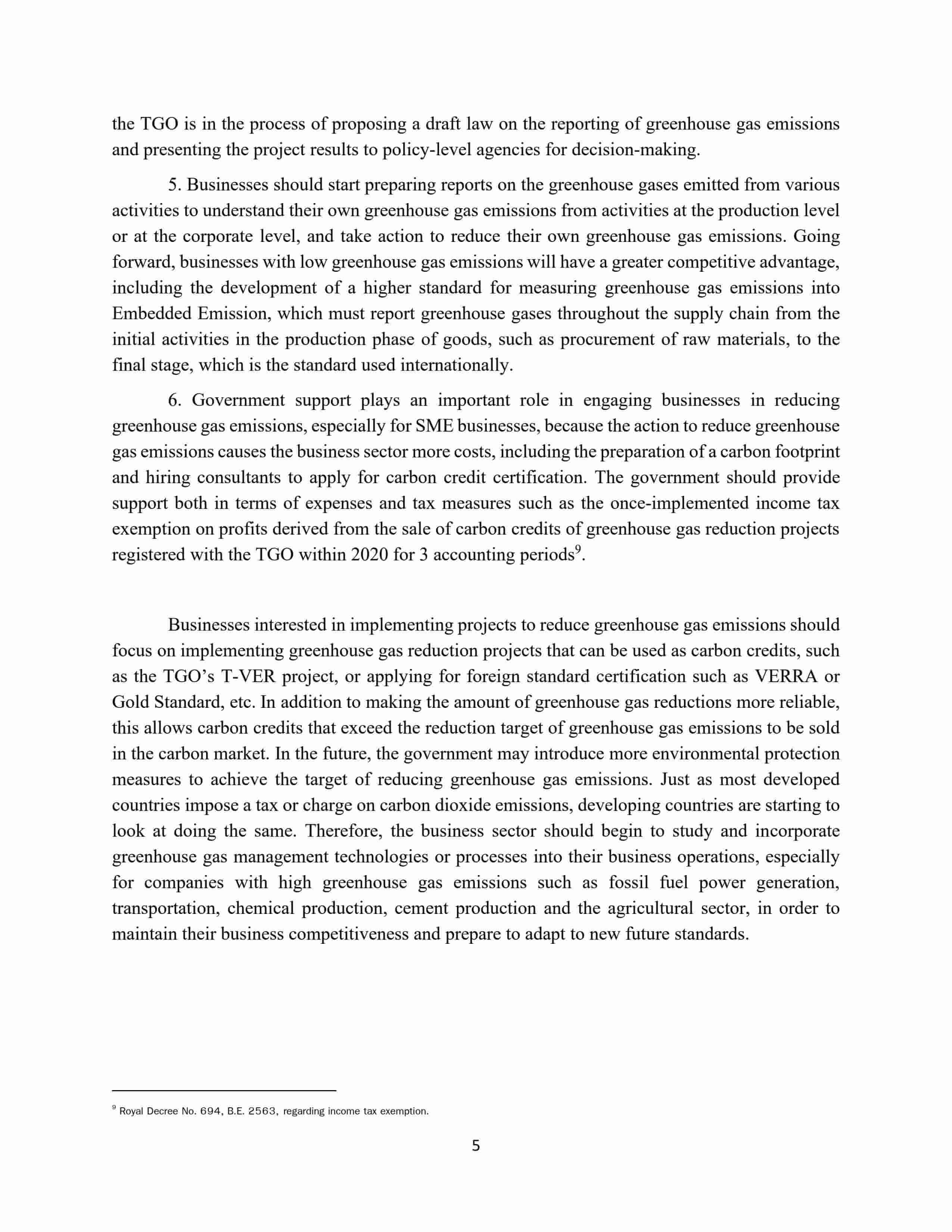 Carbon Markets... Opportunities for Thai businesses KASIKORN RESEARCH